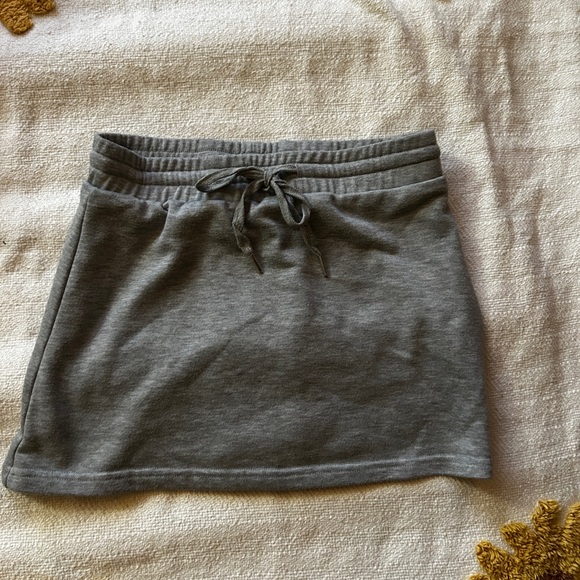 Gray Women's Casual Mini Skort - Picture 1 of 2